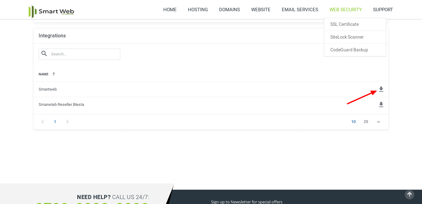 Smartweb WHMCS Domain Reseller Module
